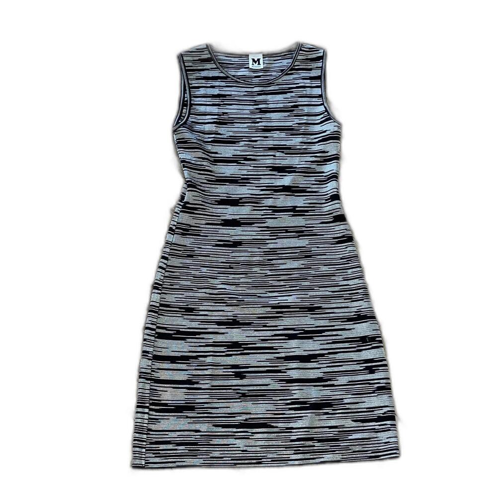 Missoni Women's Scoop Neck Signature Knit Sleeveless Dress Size Medium